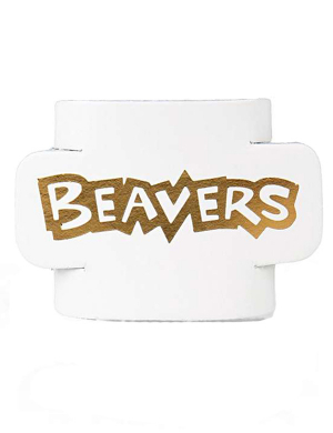 Beaver Scouts Leather Woggle - White